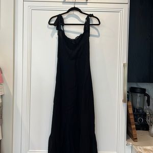 Reformation Jasen Dress Size 2 Black